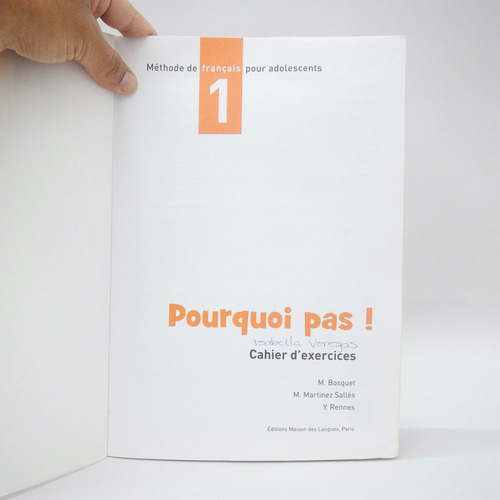 Pourquoi Pas! Cahier Dexercices Bosquet Rennes Protector Bf5 (Usado)
