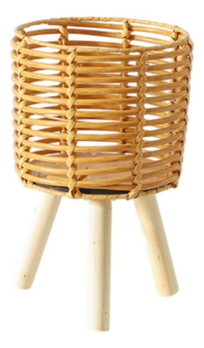 Cesta De Ratán Para Macetas De Suelo, Cesta Para Pequeño
