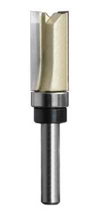 Imagem 2 de 3 de Fresa Paralela Com Rolamento Superior Haste 12mm Corte 21x40
