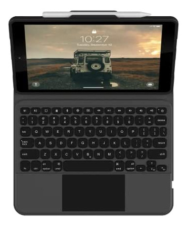 Funda Con Teclado Urban Armor Gear / Para iPad 10.2 /black