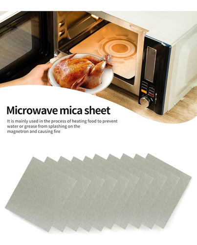 B 10 Cubierta Guía Ondas Lámina Mica Para Horno Microondas