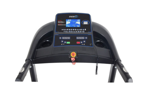 Imagen 2 de 4 de Cinta de correr eléctrica Enerfit 760 220V color negro