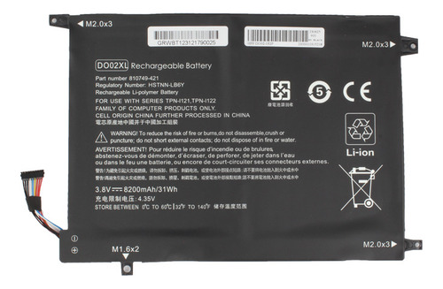 Bateria Compatible Con Hp 810749-421 Facturada