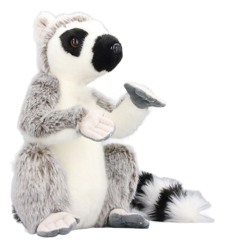 Peluche De Peluche Suave Y Realista Plush Lemur