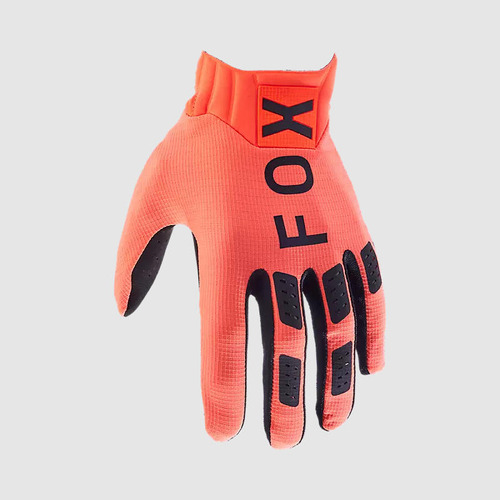 Guantes Moto Flexair Naranjo Fluor Fox Color Naranja Talla S