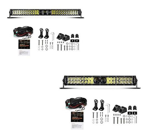 Barra De Luz - Auxbeam Barra De Luz Led De 32 Pulgadas, 270 