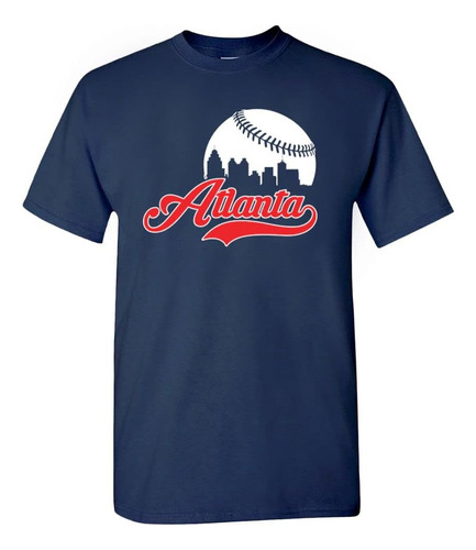 Playera Atlanta Braves Mlb, Camiseta Home Run