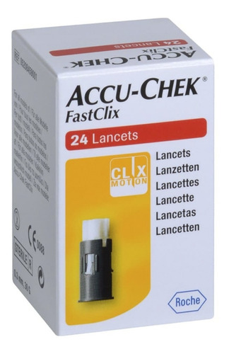 Lancetas Accu-chek Fast Clix   X 24 Lancetas