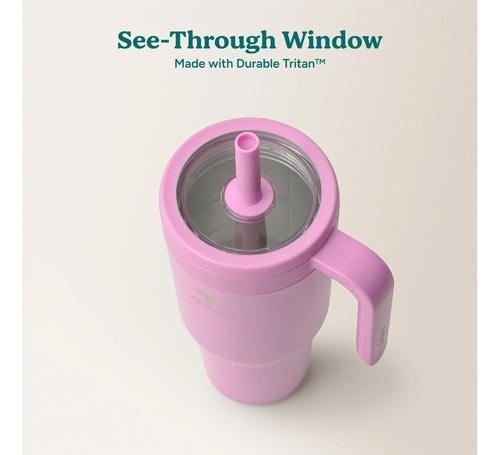 Termo Antiderrame Reduce 34 Oz Chiller Travel Mug Con Asa Nieve De Fresa
