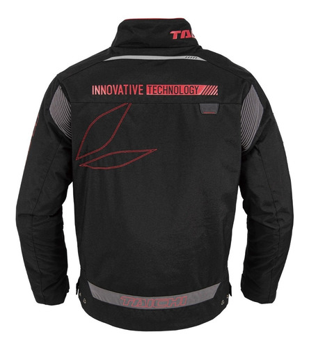 Campera Moto Rs-taichi Racer All Season Black/red