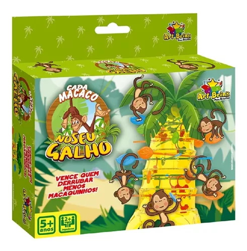 Jogo Super Diverdido Cada Macaco no seu Galho com livro - Estrela - Tem Tem  Digital - Brinquedos e Papelaria, aqui tem!