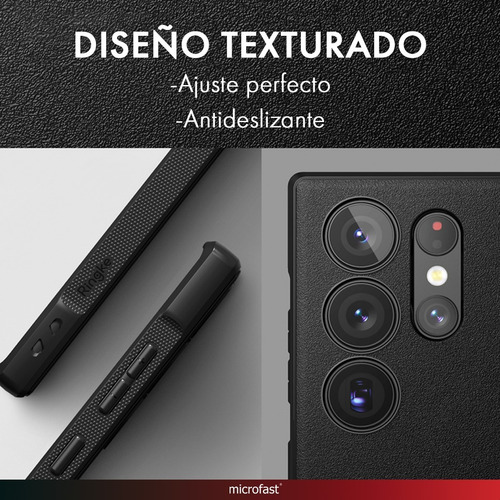 Imagen 8 de 10 de Funda Ringke Para Samsung S23 Ultra Onyx Black Anti Impacto