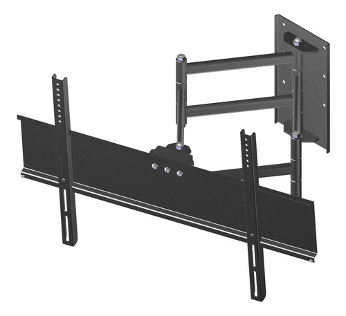 Suporte Para Tv 50 A 75 Parede Triarticulado Com Inclinação