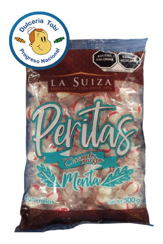 Peritas De Menta Caramelos La Suiza 500g