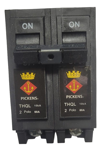Breaker Para Empotrar 2x60 Amp Thql Pickens 2 Años Garantia
