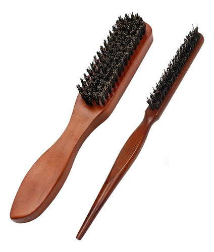 2 Piezas Cepillo Cerdas De Jabali, Cepillo De Barba,