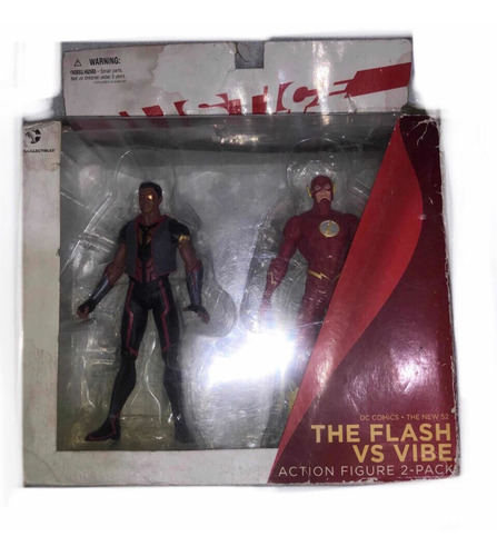 Two-pack The Flash & Vibe Dc Comics Justice League Sellado (Reacondicionado)