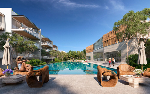 Departamento En Venta En Playa Del Carmen, Macondo Playacar, Penthouse Lleno De Lujo