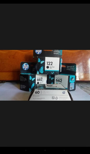 Cartuchos Hp 122 662 664 60 901 61 62 63 21 22 74 75 27 28