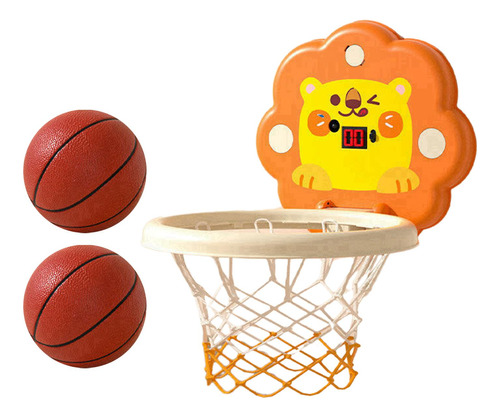 Mini Juego De Aro De Baloncesto Para Niños, Juguete De Oso