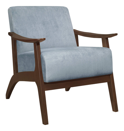 Lexicon Savry - Silla De Sala De Estar, Color Gris Azul