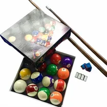 Comprar Set De Bolas Triangulo Y Tacos Para Mesa De Pool Kit Pool