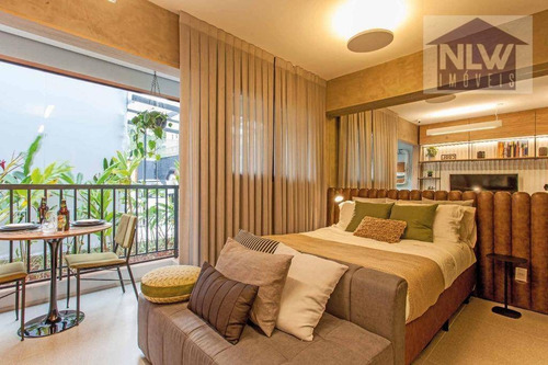 Studio Com 1 Dormitório À Venda, 24 M² Por R$ 305.700,00 - Campo Belo - São Paulo/sp - St0158