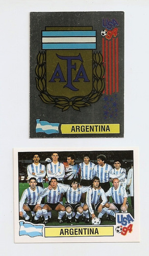 Barajitas Seleccion Y Escudo De Argentina - Mundial Usa '94