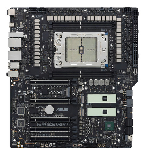 Board Asus Prime Pro Ws Trx50-sage Wifi (socket Str5) Color Negro