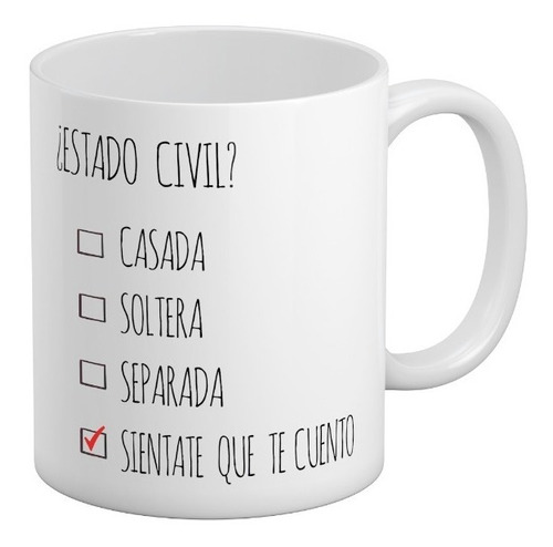 Tazon - Taza Personalizada - ¿estado Civil?