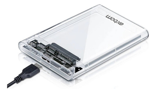 Case Gaveta Hd Sata Usb3.0 5gpbs Notebook Transparente- 206j