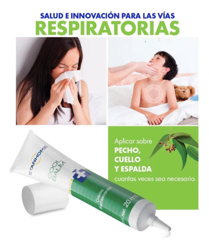 Stanhome Cool Balm Crema Refrescante Contra Resfriados 20 Ml