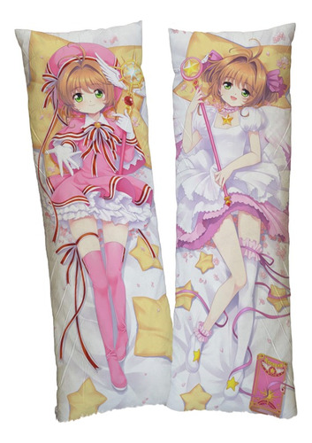 Sakura Card Captor Anime Dakimakura Funda Para Almohada