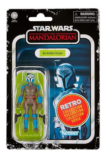 Figura Bo-katan Kryze Star Wars Vintage Retro