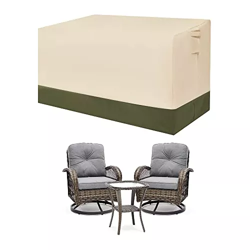 Funda Muebles De Exterior Impermeable 3 Plazas, Cubiert