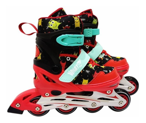Patines Rollers Extensibles Unisex Talle 32 Al 36 Aluminio