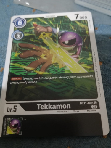 Tekkamon - Dimensional Phase (bt11) Carta Tcg Digimon