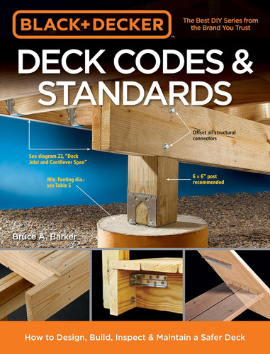 Libro: Black & Decker Deck Codes & Standards: How To Build,
