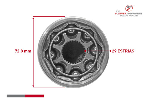 Espiga Lado Rueda Para Chevrolet Onix 1.0 2021 2022