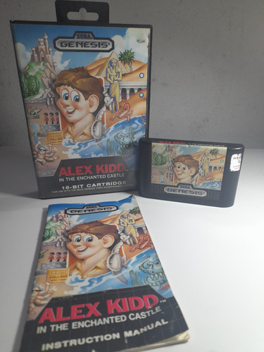 Alex Kidd Original Sega Genesis Completo