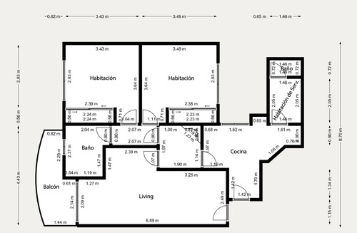 Venta Depto De 3 Amb Recoleta. ¡¡bajo De Precio!!
