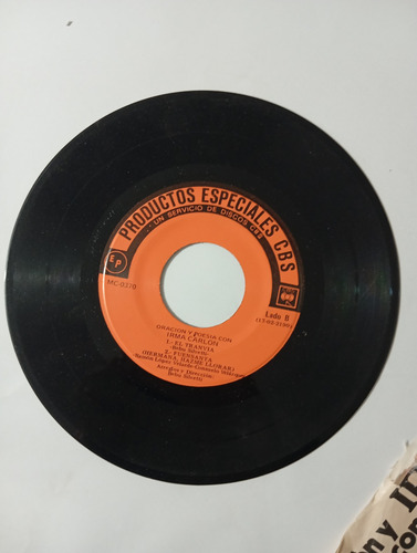 Vinilo Single De Irma Carlon -- Sapo Cancionero ( I78 (Usado)