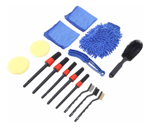 Kit De Limpieza De Cepillos Para Detalles De Automóviles Alt