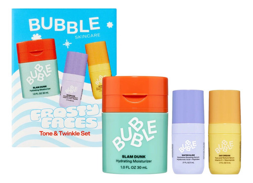 Set De Navideño Bubble Frosty Faces - 3 Productos