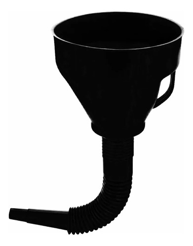 2 Embudo Plastico Cuello Flexible Mango Multiuso Parafina