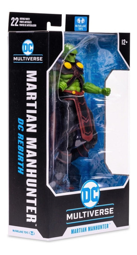 Martian Manhunter Dc Rebirth Dc Multiverse Mcfarlane Toys (Usado)