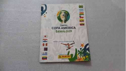 Álbum Copa América Brasil 2019. Incompleto. Muy Buen Estado 