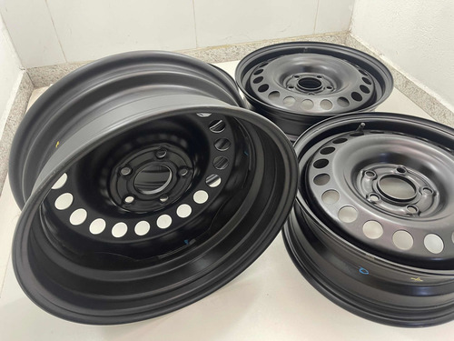 Jogo Rodas Ferro Aro 16 Linha Vw Kombi Clipper Moderna 5x112