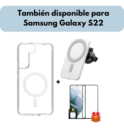 Kit Soporte Para Auto + Funda Para iPhone Magsafe + Regalo