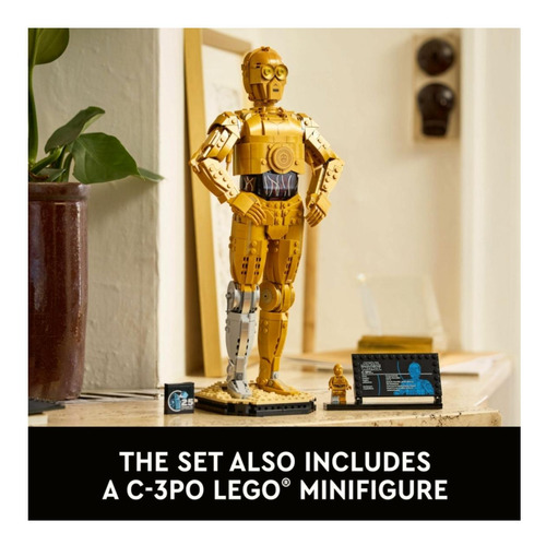 Lego® Star Wars C-3po Figura De Droide Construible,